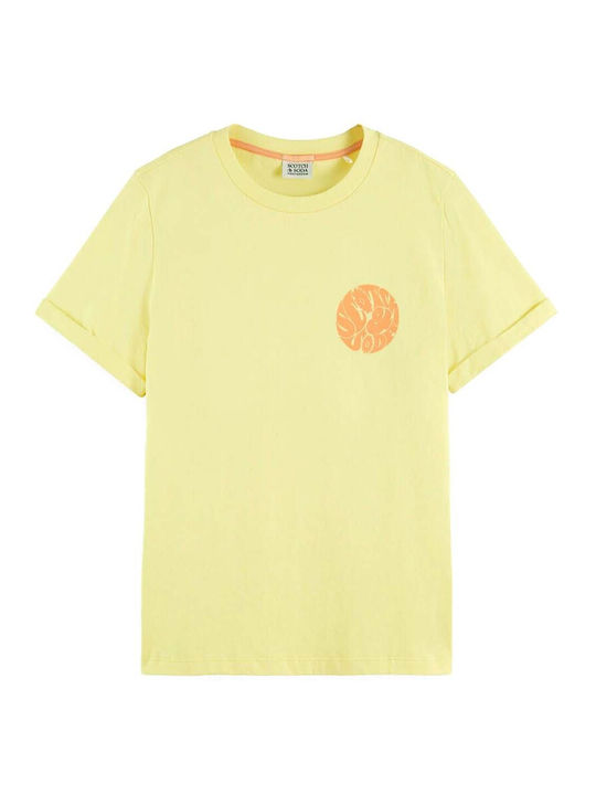 T-Shirt Regular Fit T-Shirt In Organic Cotton 171791 SC5419 popcorn