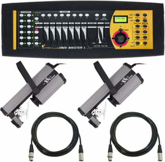 Stairville Движеща се светлина LED DMX maTrixx SC-100 DMX LED Bundle2 RGBW