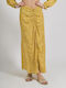 Ble Resort Collection Midi Skirt in Yellow color