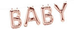 Balloons Baby Pink - Gold BGCC28995