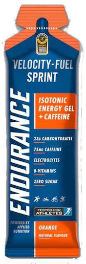 Applied Nutrition Endurance Velocity Fuel Sprint Isotonic Energy Gel & Caffeine Πορτοκάλι 60ml