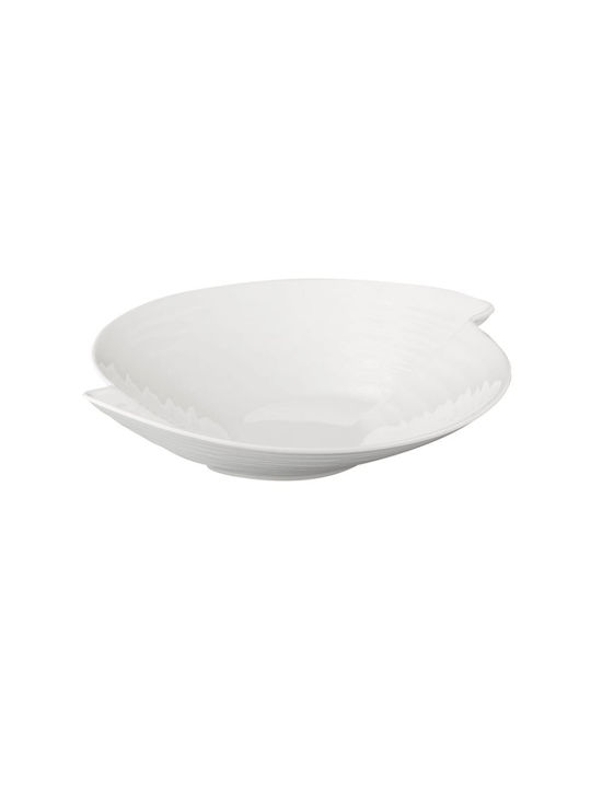Servewell Салатна купа Меламин Бял 37x37см 3бр