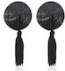 Naughty Toys Black Nipple Covers Sequin Nipple Covers with Tassels
