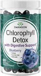 Swanson Chlorophyll Detox 60 ζελεδάκια Blueberry