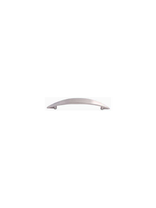 GTC Metallic Furniture Handle 225 Silver with Distance Between Hole Centers 96mm BS-6225-96- J/F