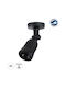 GloboStar Grasedo Waterproof Outdoor Ceiling Spot E27 in Black Color 61615