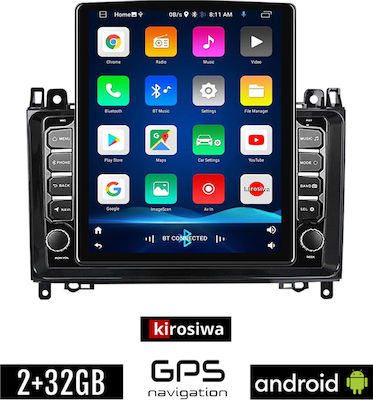 Kirosiwa Sistem Audio Auto pentru Mercedes-Benz Clasa B (W245) 2005-2012 (Bluetooth/USB/WiFi/GPS) cu Ecran Tactil 9.7"