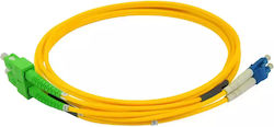 Patchkabel LC/UPC-SC/APC,SM,DUPLEX, 2M