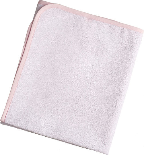 O Kosmos tou Morou Pink Baby Burp Cloth 60x80cm