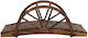 vidaXL Decorative Bridge Garden Wooden 99x50x38 cm. 99cmx50cmx38cm 363338