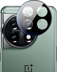 Techsuit Full Kameraschutz Gehärtetes Glas Black für das OnePlus 11