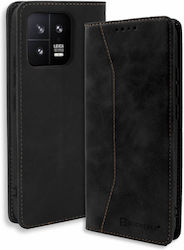 Bodycell Book Δερματίνης Μαύρο (Xiaomi 13)