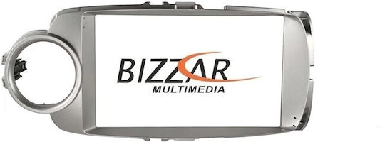 Bizzar DIN Fascia Panels 2 Din Compatible with Screen 9" for Toyota Yaris 2012 – 2015