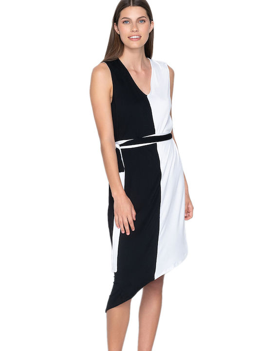Luna Damen Kleid Strand Mehrfarbig