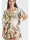 O'Neill Damen Mini Kleid Strand Mehrfarbig