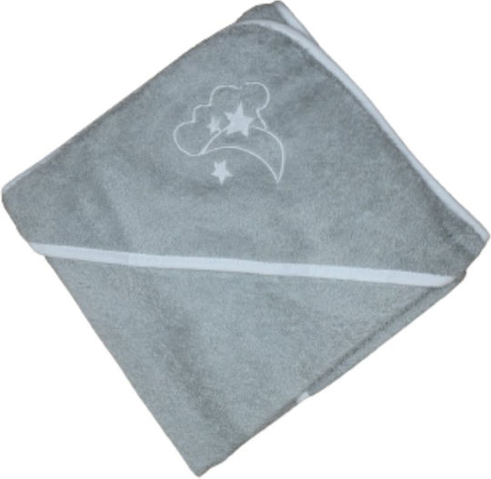 abo Baby Bath Towel Bathrobe Hooded 75x75cm
