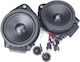 Set Auto-Lautsprecher Autolautsprecher 6.5" mit 60W RMS (Tieftöner)