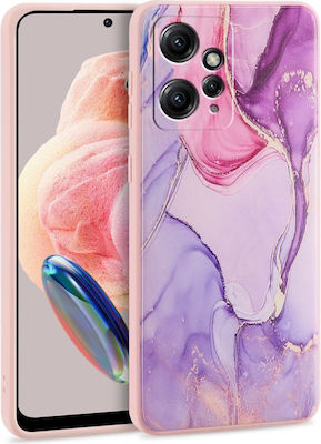 Tech-Protect Mood Silicone Back Cover Marble (Redmi Note 12 4G)