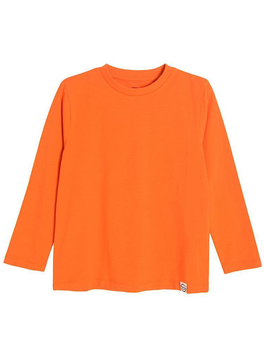 Long-sleeve orange top RED CCB2512131