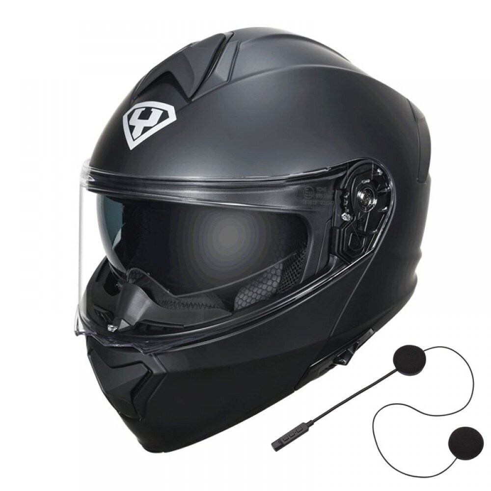 Yohe 935 SV Motorcycle Helmet Flip-Up ECE 1600gr with Sunvisor  BT93503000121