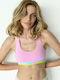 Fila Women's Bra without Padding Pink