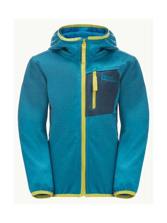 JACK WOLFSKIN Παιδικό Μπουφάν ACTIVE JACKET K BLUE παιδιά