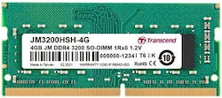Transcend 4GB DDR4 RAM with 3200 Speed for Laptop
