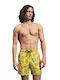 Vilebrequin Herren Badebekleidung Shorts Gelb mit Mustern