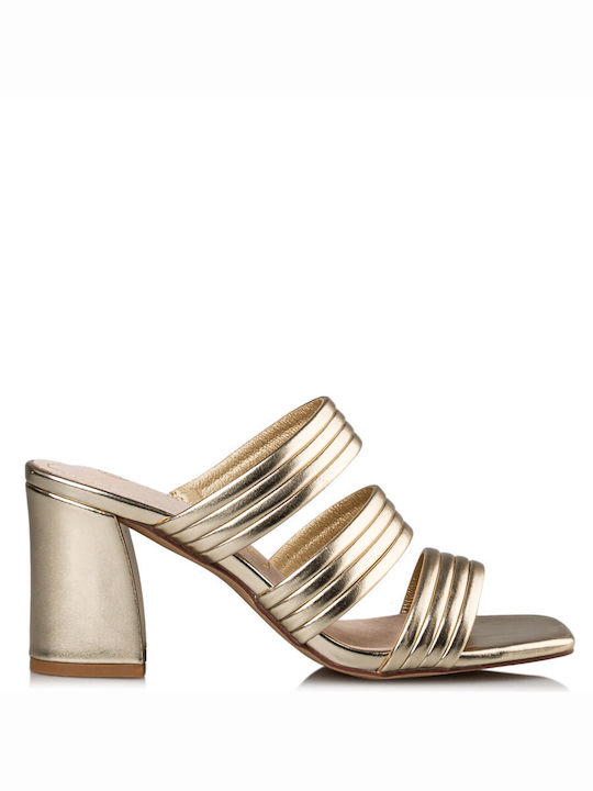 Envie Shoes Damen Sandalen in Gold Farbe