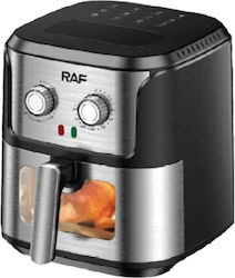 Raf Air Fryer with Removable Basket 6.8lt Silver