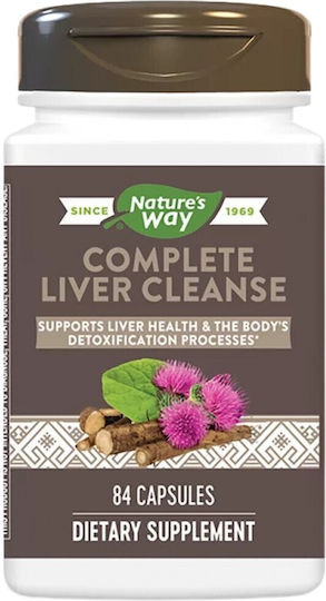 Nature's Way Complete Liver Cleanse Alte Suplimente Alimentare Speciale 84 Capsule