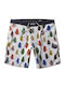 Men's Swimwear Multicolour Shorts with Pattern M116YLOS Bon