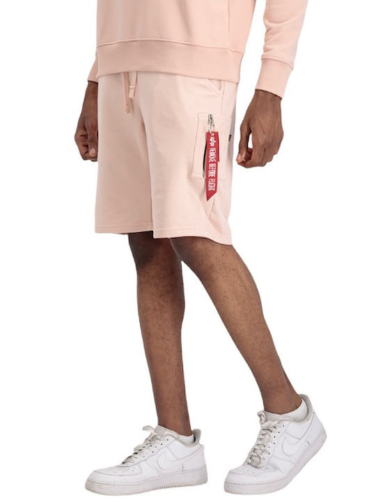 Alpha Industries X-fit Herrenshorts Pale Peach