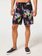Floral Splash 19 Costum De Baie Bărbați Pantaloni Scurți Multicolori Cu Modele