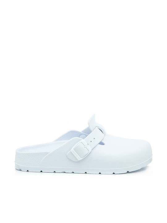 Plakton Evalight Clogs White