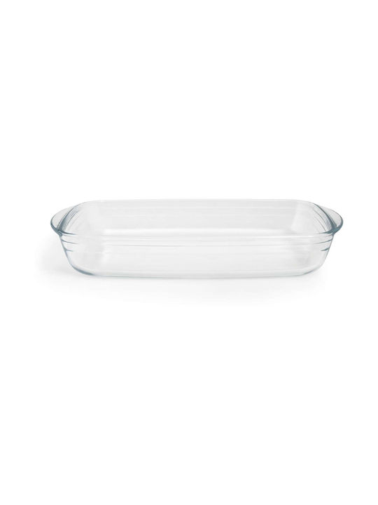 Excelsa Ορθογώνιο Πυρίμαχο Σκεύος Γυάλινο 32x20cm