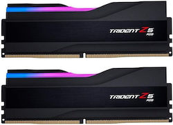 G.Skill Trident Z5 RGB 48GB DDR5 RAM με 2 Modules (2x24GB) και Ταχύτητα 7200 για Desktop