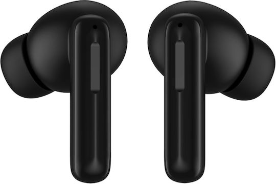 Boompods Bassline Hush In-ear Bluetooth Handsfree Căști cu Rezistență la Transpirație și Carcasă de Încărcare Negru