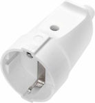 YC-DA-4 Female Schuko Plug White