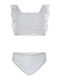 Koko Noko Costum de baie pentru copii Bikini Alb