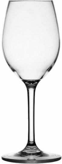 Marine Business Set of Glasses for Red Wine made of Plastic Stemmed 325ml 6pcs