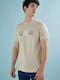 T-shirt Μπεζ