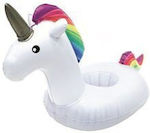 Inflatable Floating Drink Holder Unicorn Brown