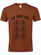 Tricou Unisex "6 Pack", Terracotta