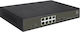 Level One GES-2110P v1 Unmanaged L2 PoE+ Switch με 8 Θύρες Gigabit (1Gbps) Ethernet και 2 SFP Θύρες