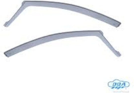 DGA Set of Windbreakers Front Car Dark Fime for Volkswagen Touran 2pcs