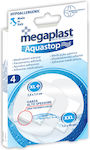 Megaplast Αδιάβροχα Αυτοκόλλητα Επιθέματα Aquastop 4τμχ