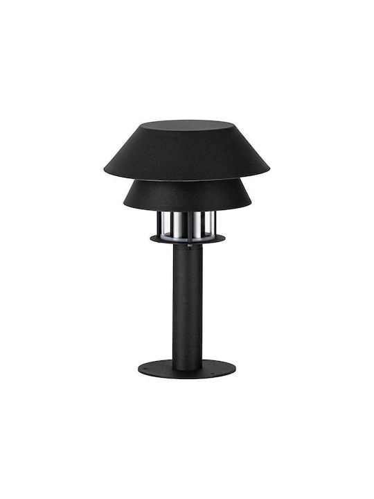 Eglo Chiappera Outdoor Floor Lamp Small Post 40W IP65 for E27 Socket Black