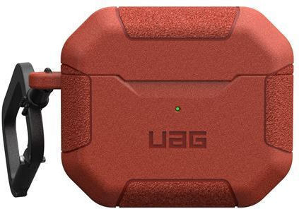UAG Scout Silicone Case with Keychain Rust for Apple AirPods 3