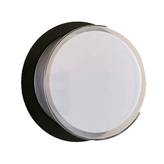 Elmark Стенен Външен Плафон LED IP44 12W с Естествено бяло Светлина